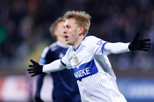 IFK Göteborgs Elias Hagen jublar