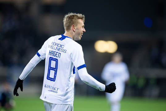 IFK Göteborgs Elias Hagen jublar
