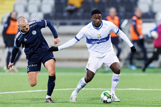 Utsiktens Jesper Brandt och IFK Göteborgs Suleiman