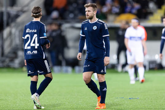 Utsiktens Fredrik Martinsson och Erik Gunnarsson deppar