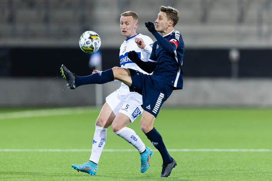 IFK Göteborgs Sebastian Ohlsson och Utsiktens Erik