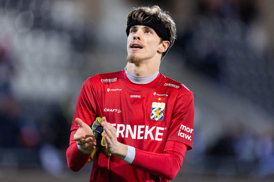 IFK Göteborgs målvakt Adam Benediktsson