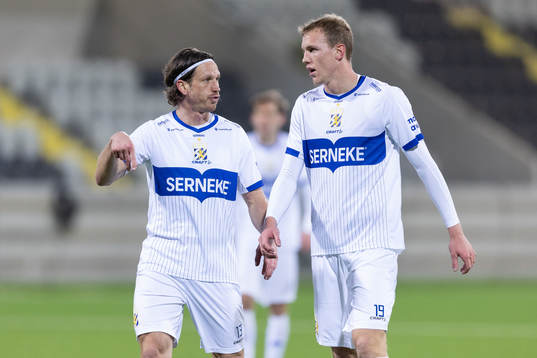 IFK Göteborgs Gustav Svensson och Adam Carlén