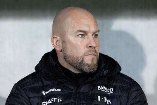 IFK Göteborgs målvaktstränare Lee Baxter innan
