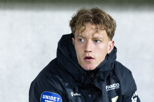 IFK Göteborgs Sebastian Hausner innan  fotbollsmatchen i