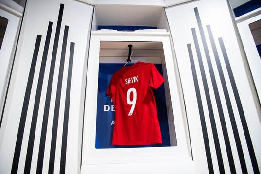 Shirt of Karina Sævik of Norway