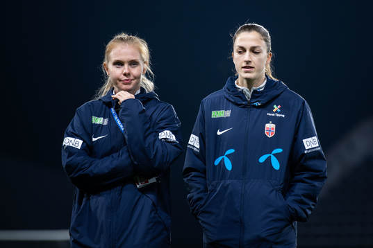 Malin Brenn and Emma Stølen Godø of Norway