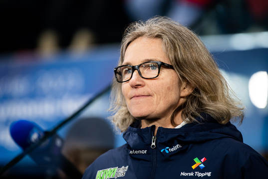 Head coach Hege Riise of Norway