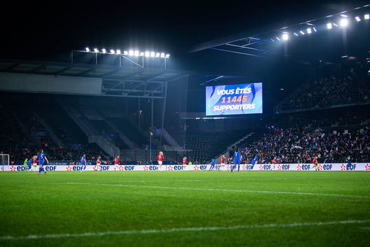 A screen showing the attendance