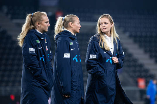 Goalkeeper Guro Pettersen of Norway