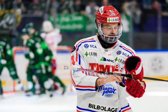 Timrås Tim Erixon deppar
