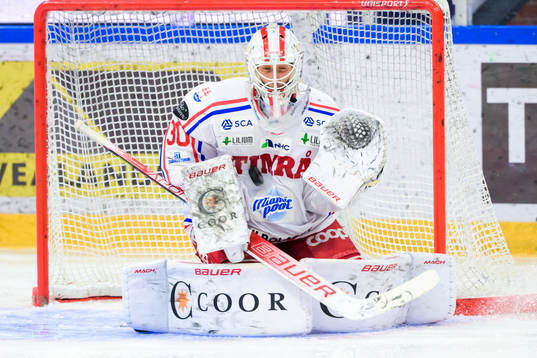 Timrås målvakt Jacob Johansson