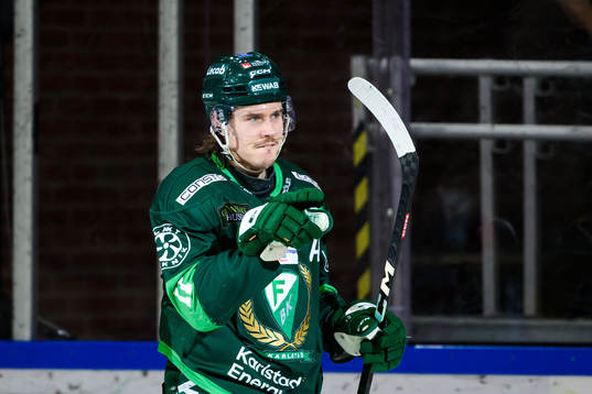 Färjestads Joakim Nygård jublar