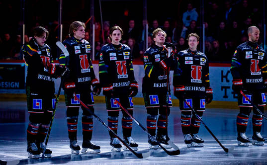Örebros Leo Carlsson, Niklas Nilsson och Linus Öberg