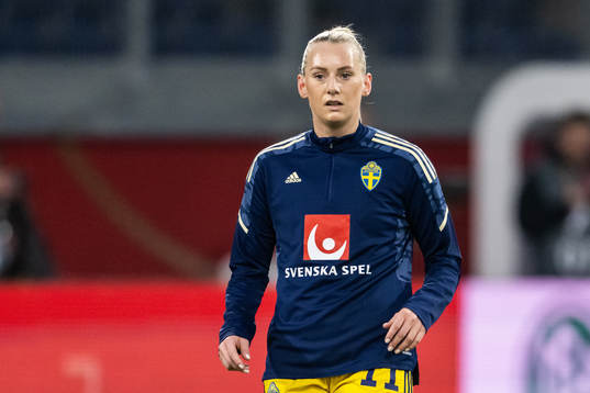 Stina Blackstenius of Sweden
