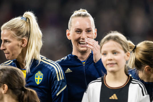 Stina Blackstenius of Sweden