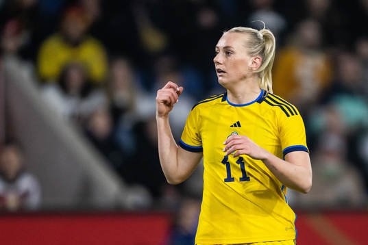 Stina Blackstenius of Sweden