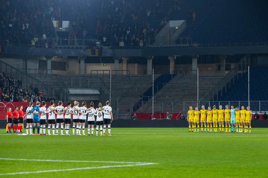 Players of Germany and of Sweden