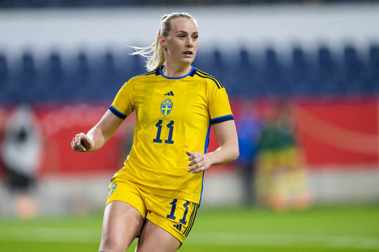 Stina Blackstenius of Sweden