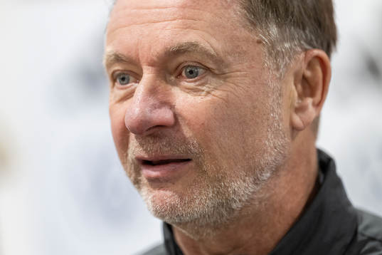 Head coach Peter Gerhardsson of Sweden