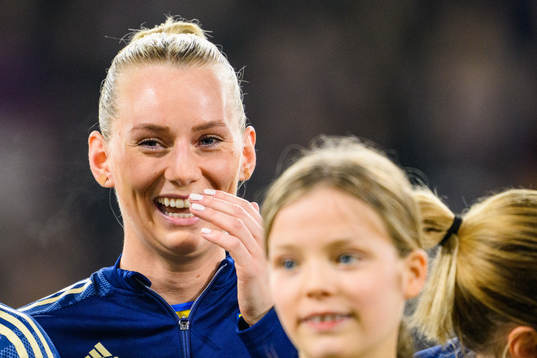 Stina Blackstenius of Sweden