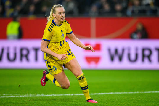 Stina Blackstenius of Sweden