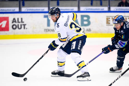 HV71s Nichlas Torp och Växjös Victor Stjernborg