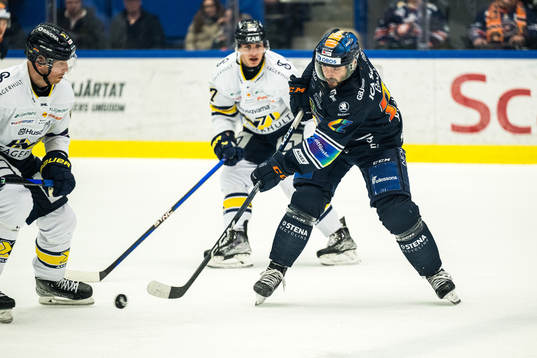 under ishockeymatchen i SHL mellan Växjö och HV71