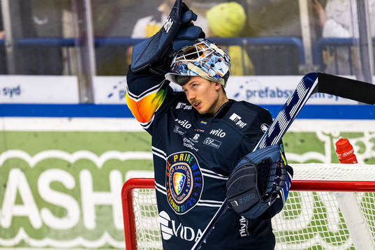 Växjös målvakt Emil Larmi