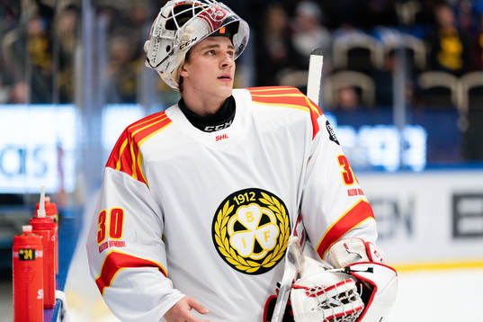 Brynäs målvakt Oliver Håkansson