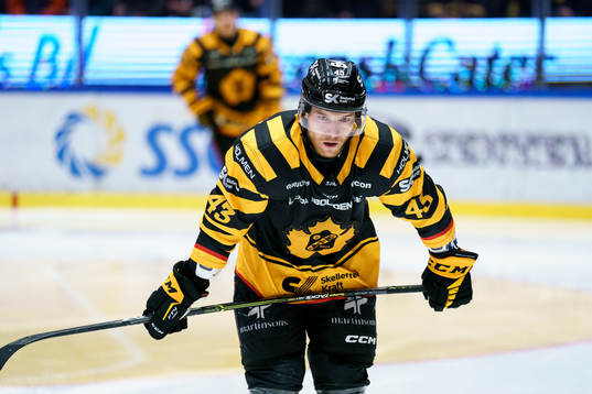 Skellefteås Filip Sandberg deppar