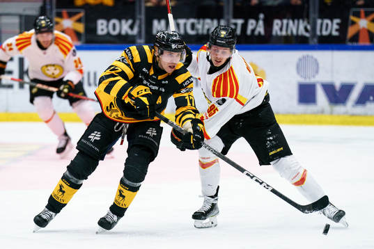 Skellefteås Pär Lindholm och Brynäs Nick Olesen