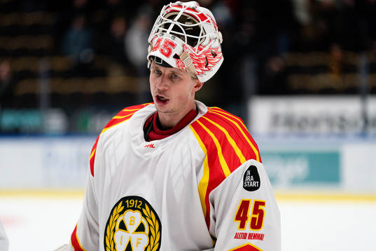 Brynäs målvakt Jussi Olkinuora