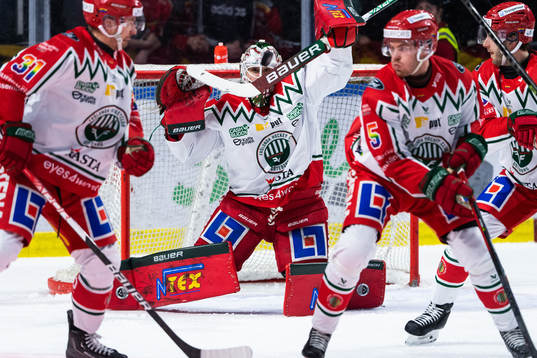 Frölundas målvakt Frederik Dichow