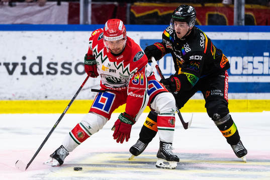 Frölundas Nicklas Lasu och Luleås Jesper Sellgren