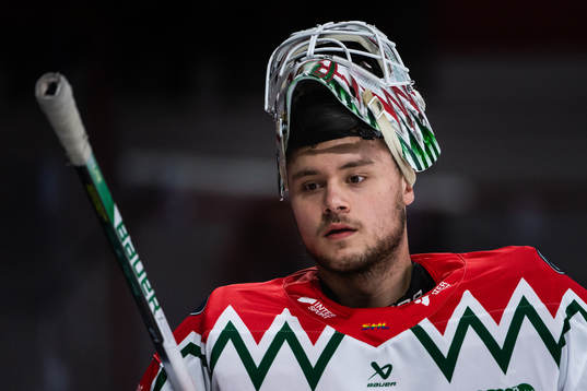 Frölundas målvakt Frederik Dichow