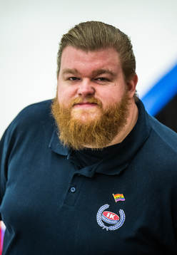 Oskarshamns materialförvaltare Benny Boqvist med
