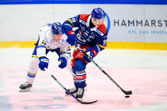 Leksands Kalle Östman och Oskarshamns Antti Suomela