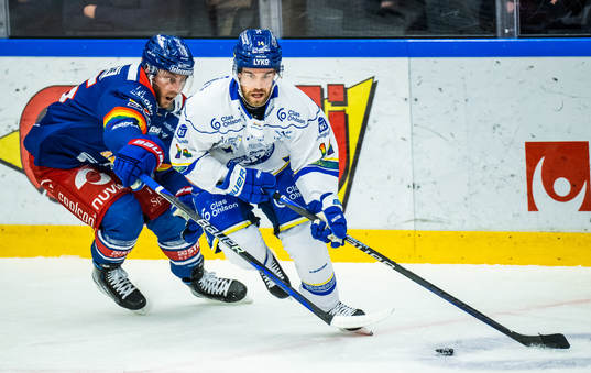 Oskarshamns Robin Norell och Leksands Oskar Lang
