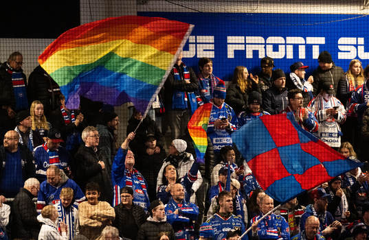 En prideflagga