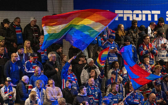 En prideflagga