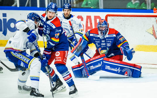 Oskarshamns målvakt Tim Juel