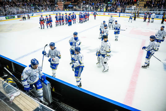 Leksands spelare deppar