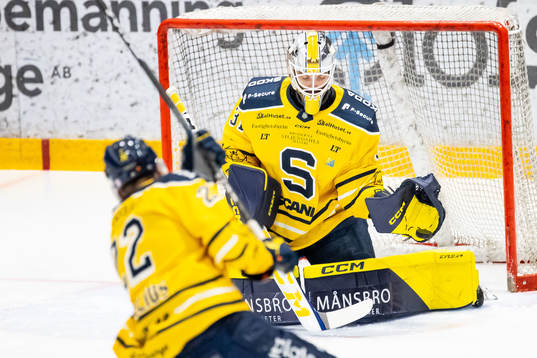 Södertäljes målvakt Nikita Talapila
