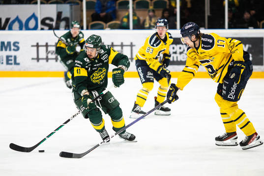 Björklövens Maxime Fortier och Södertäljes Johan