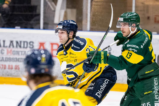 Södertäljes Henrik Malmström och Björklövens Fredric