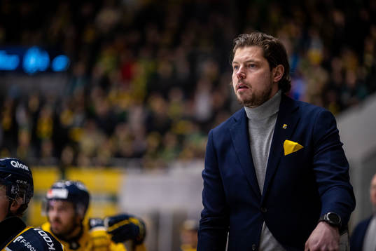 Södertäljes assisterande tränare Mattias Zackrisson