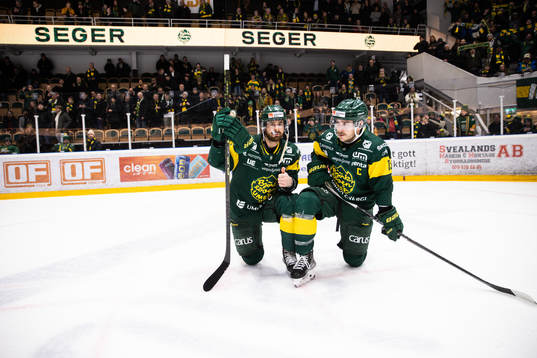 Björklövens Alex Hutchings Fredric Andersson