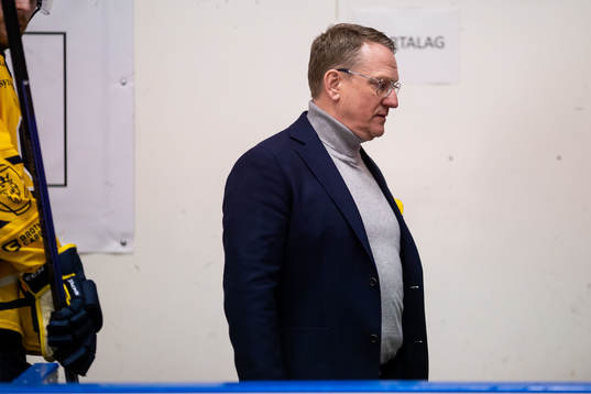 Södertäljes tränare Magnus Bogren