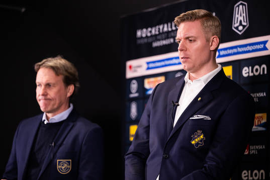 Djurgårdens tränare Johan Garpenlöv och AIKs tränare